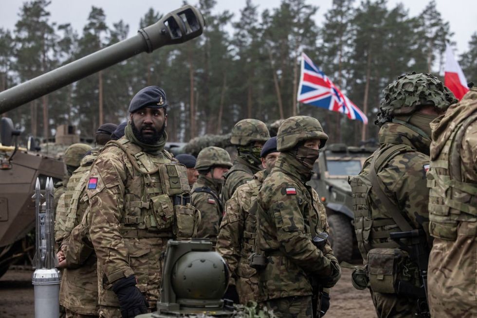 Nato troops