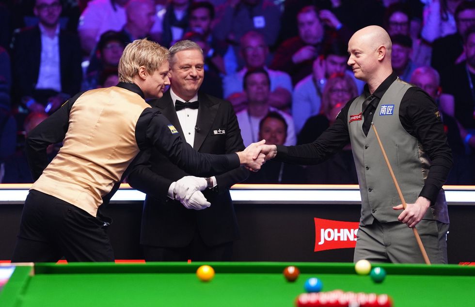 Neil Robertson says he hopes he made someone a millionaire