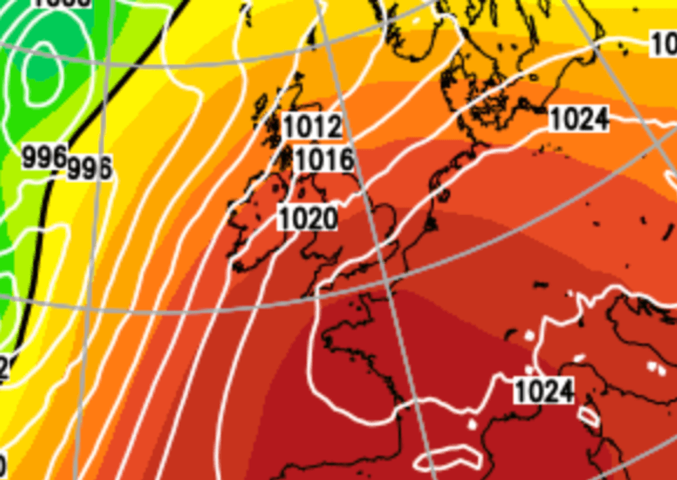 Net weather map