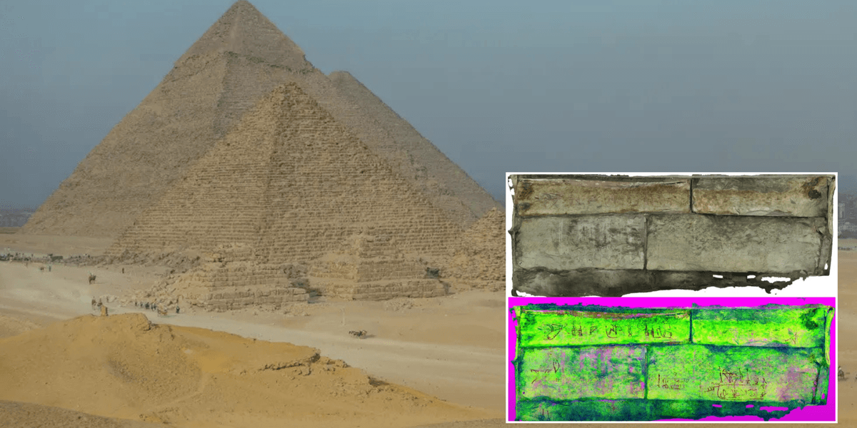 Archaeology breakthrough as ancient inscriptions 'confirm' who built Egypt's Great Pyramid