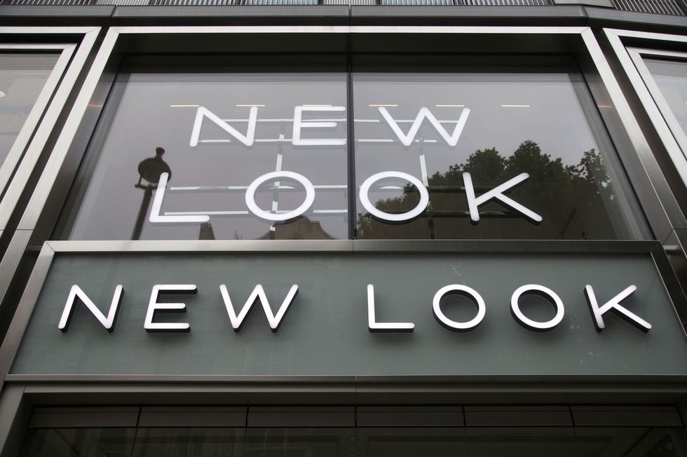 New Look outside store