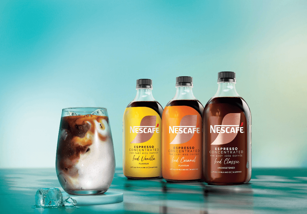 New Nescaf\u00e9 iced coffee