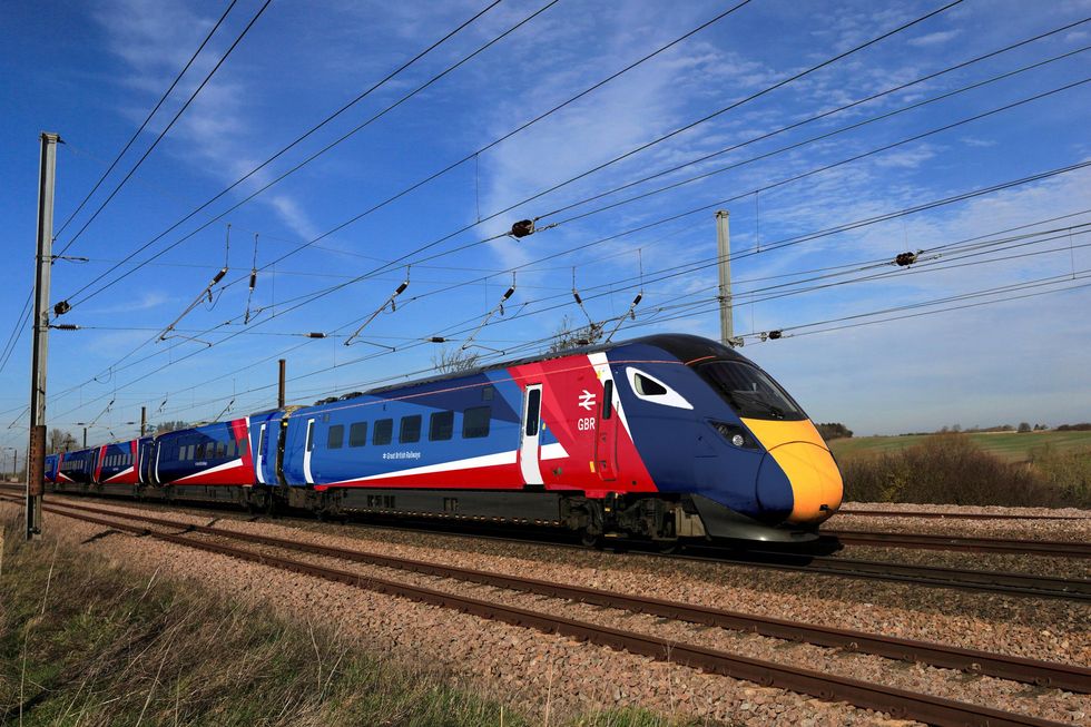 New Union Jack-inspired trains trains