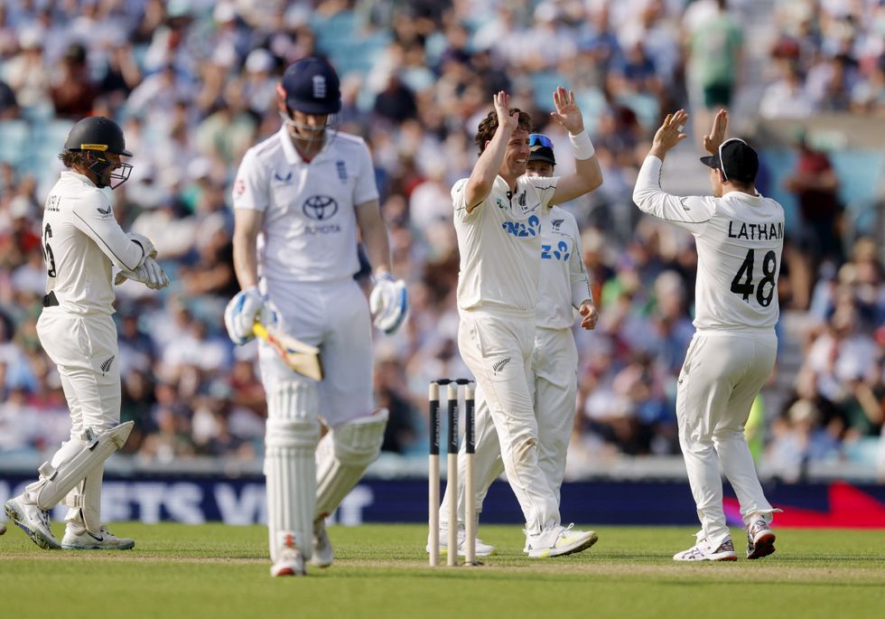 New Zealand dominated the second Test at the Oval