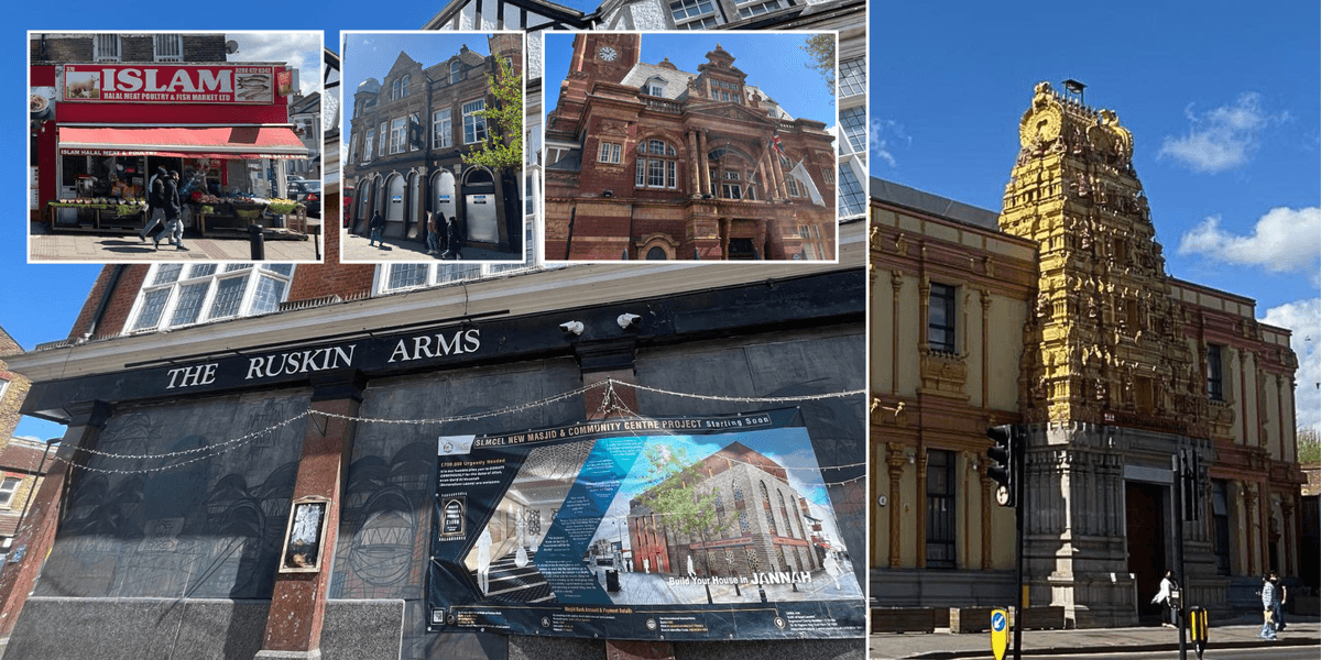 Inside 'England's LEAST English town'... where St George's Day could disappear forever