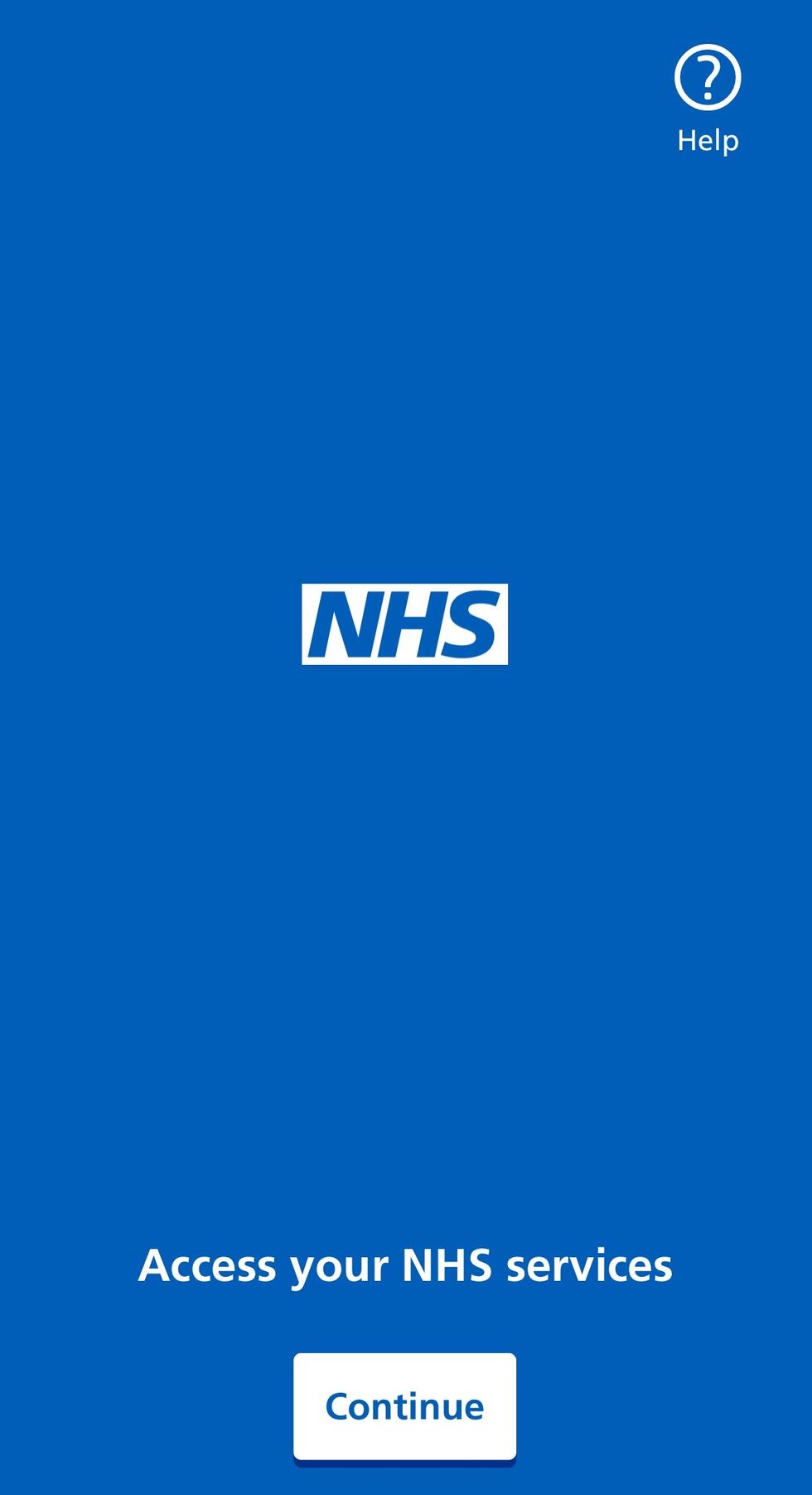 NHS app