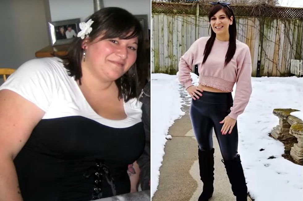 Nicole before and after
