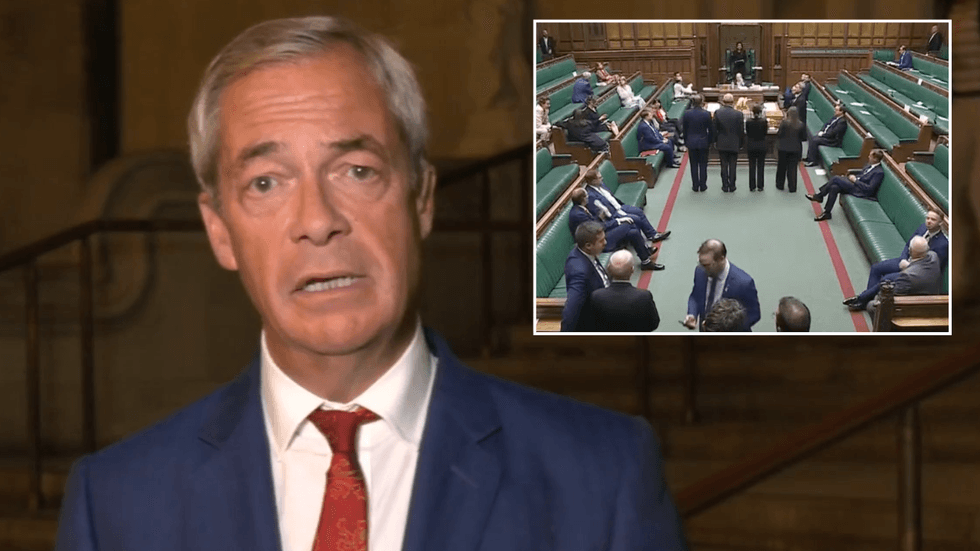 Nigel Farage and the scenes in the Commons as the Chagos deal passes its second reading