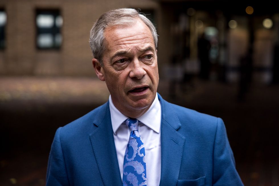 Nigel Farage has been branded a 'snowflake'