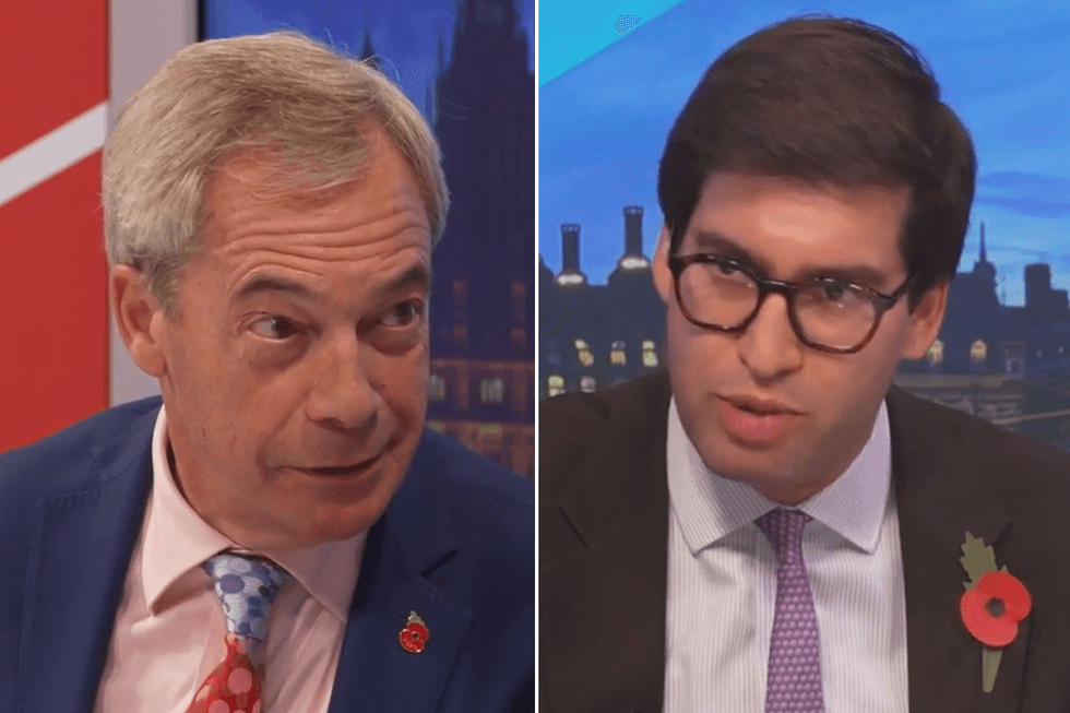 Nigel Farage; Ranil Jayawardena