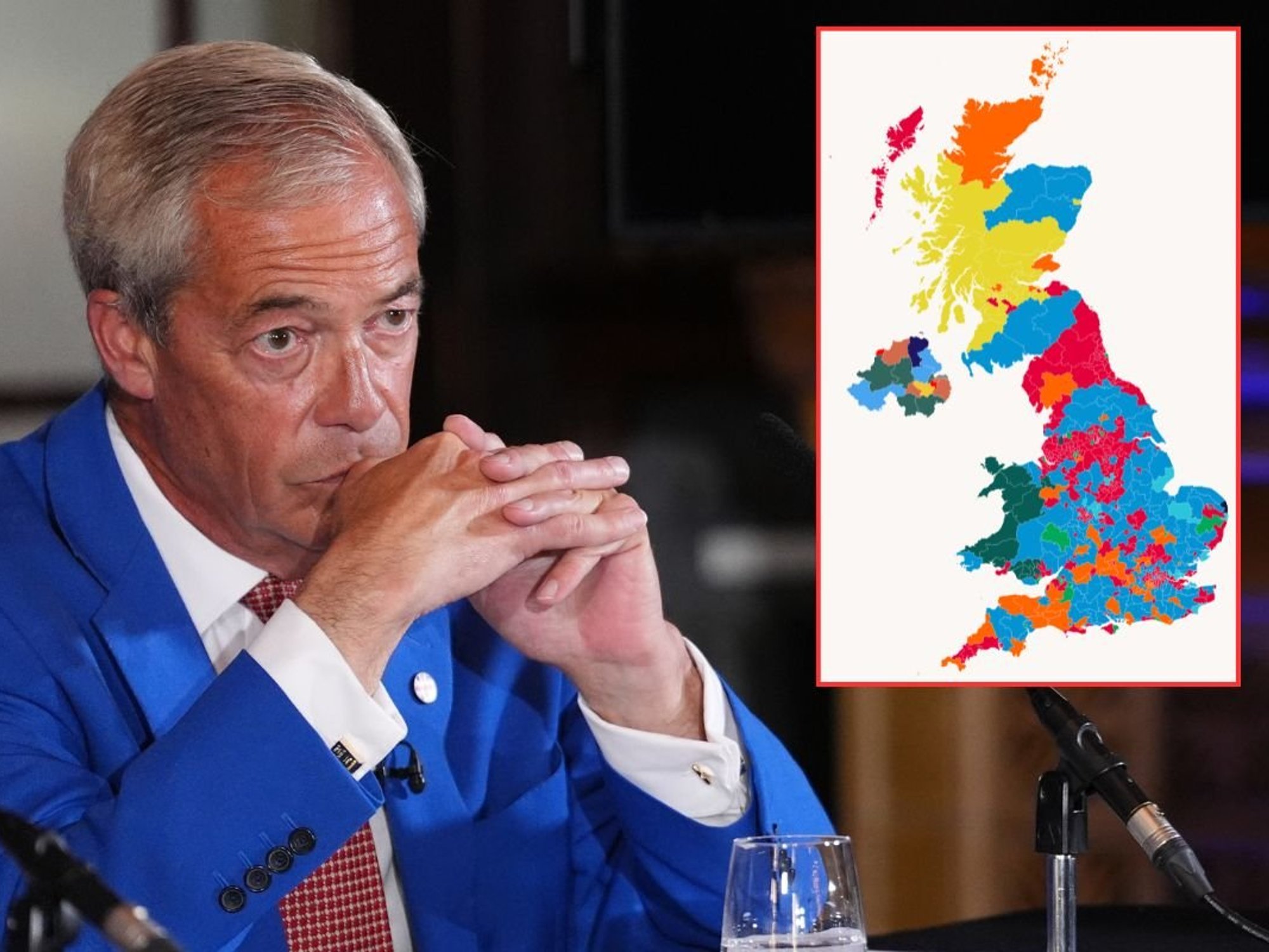 Nigel Farage was setting his sights on becoming PM