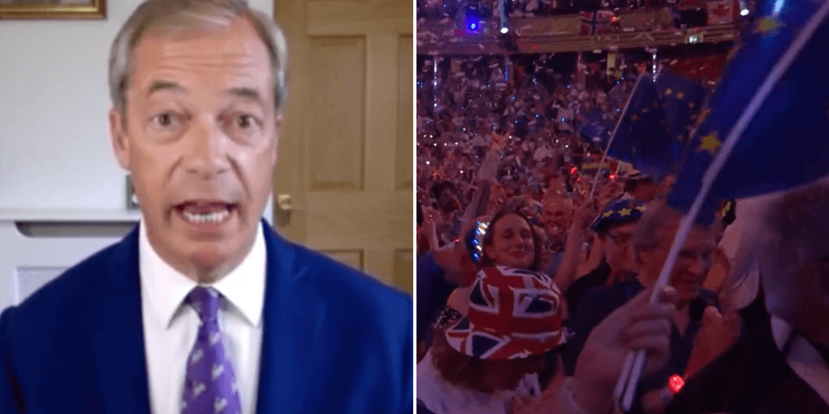 Nigel Farage blasts BBC for showing sea of EU flags at Proms