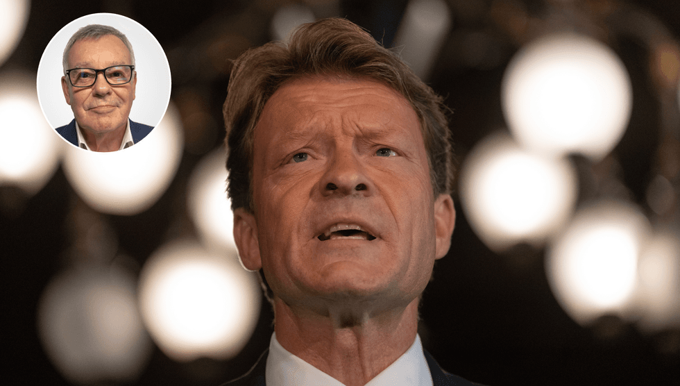 Nigel Nelson (left), Richard Tice (right)