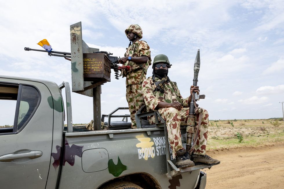 Nigerian soldiers