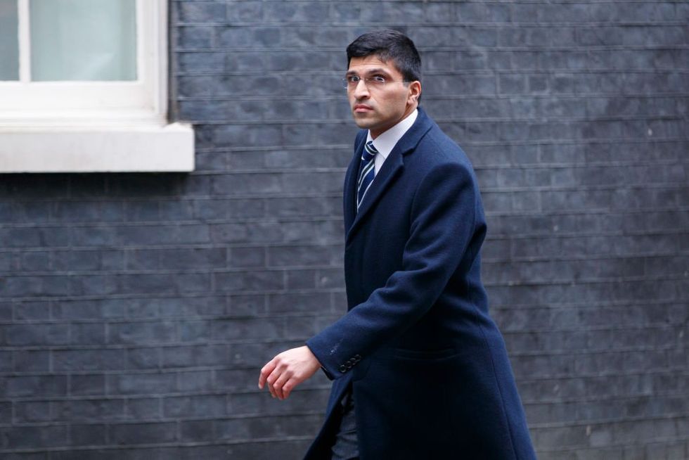 Nikhil Rathi going into Downing Streeet