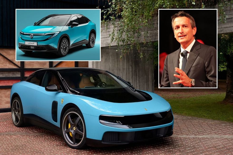 Nissan Leaf, Enrico Galliera and the Ferrari Luce