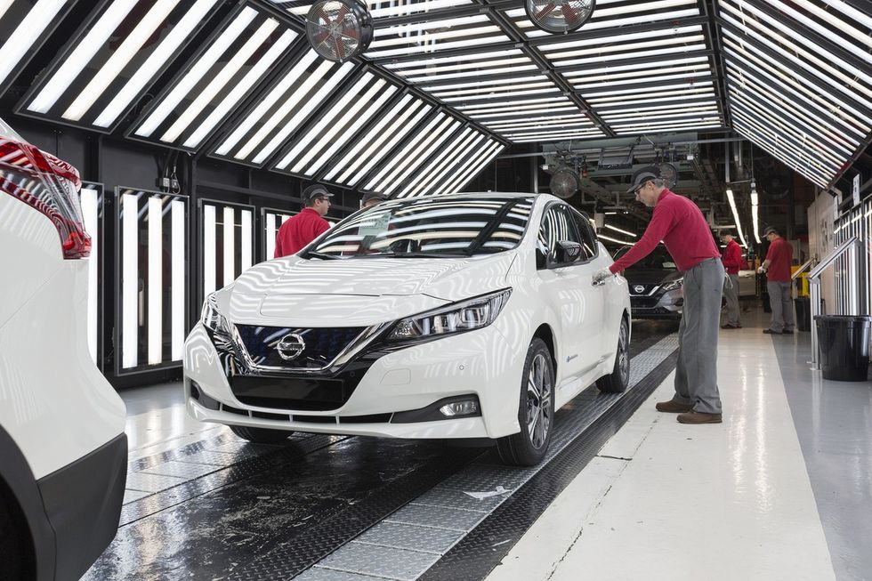 Nissan manufacturing plant