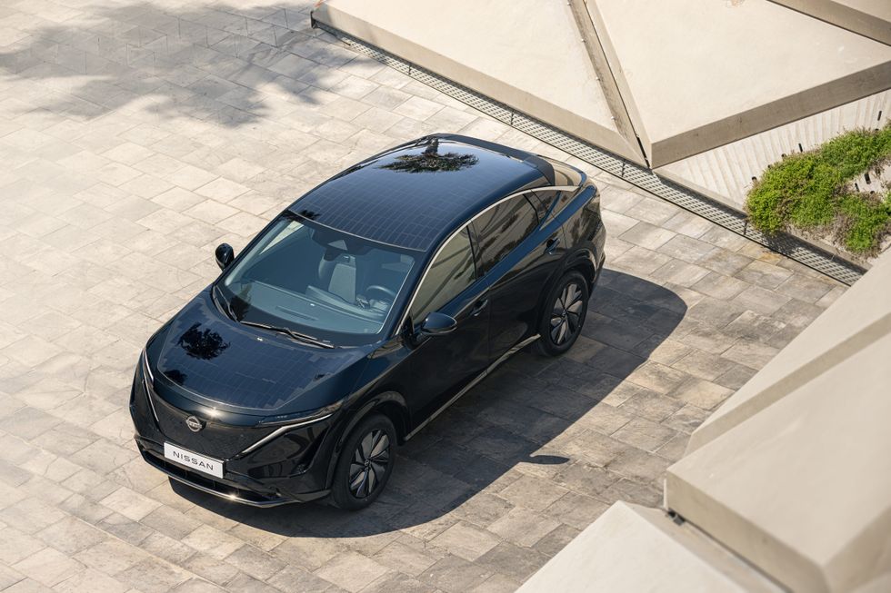 Nissan's revolutionary solar-powered Ariya concept car