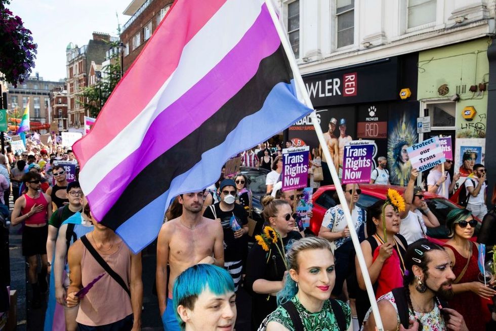 Non-binary flag