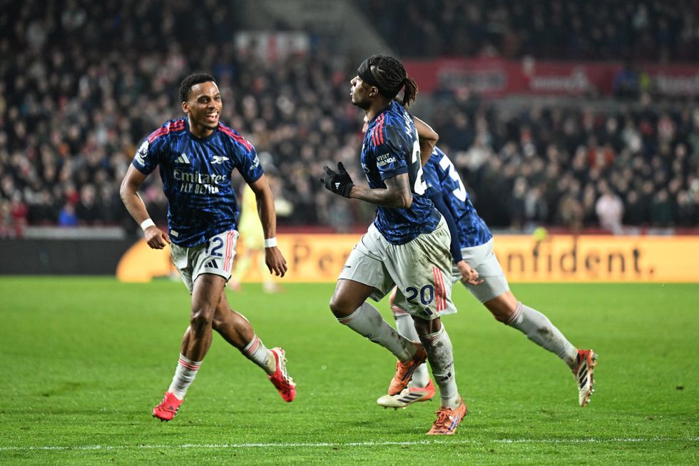 Noni Madueke opened the scoring for Arsenal