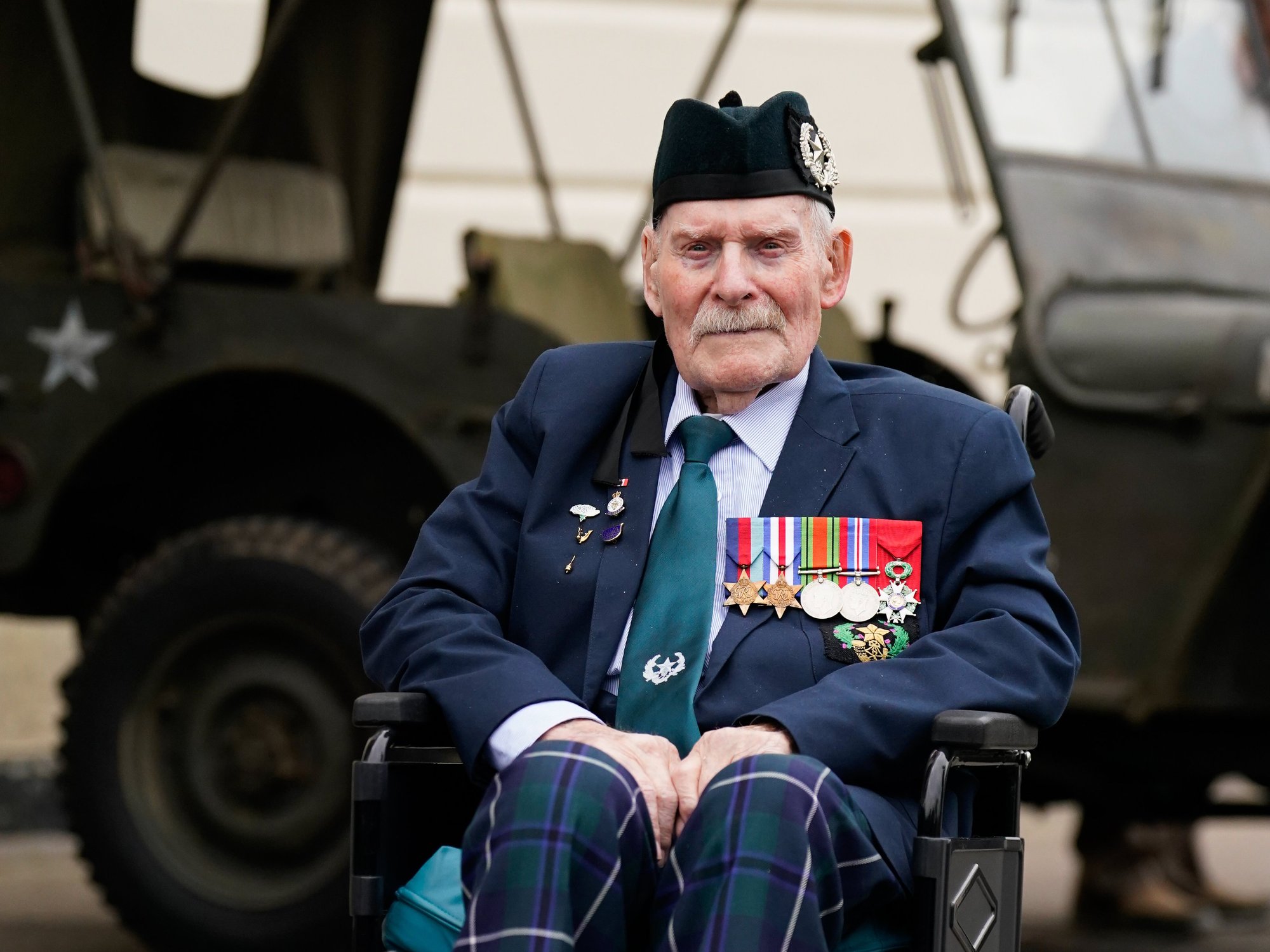 Normandy veteran Donald Turrell