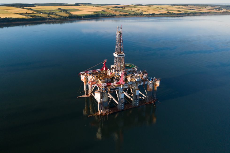 North sea oil