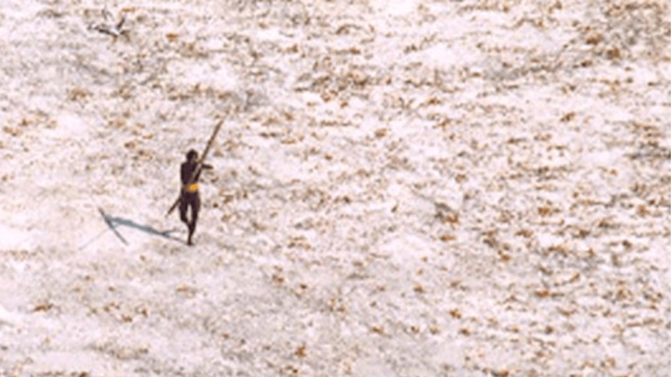 North Sentinelese tribesman