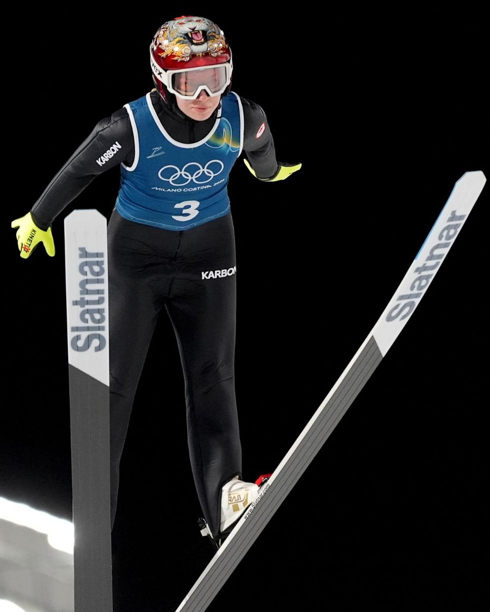 Norwegian jumper Anna Odine Stroem is targeting a medal at the Winter Olympics