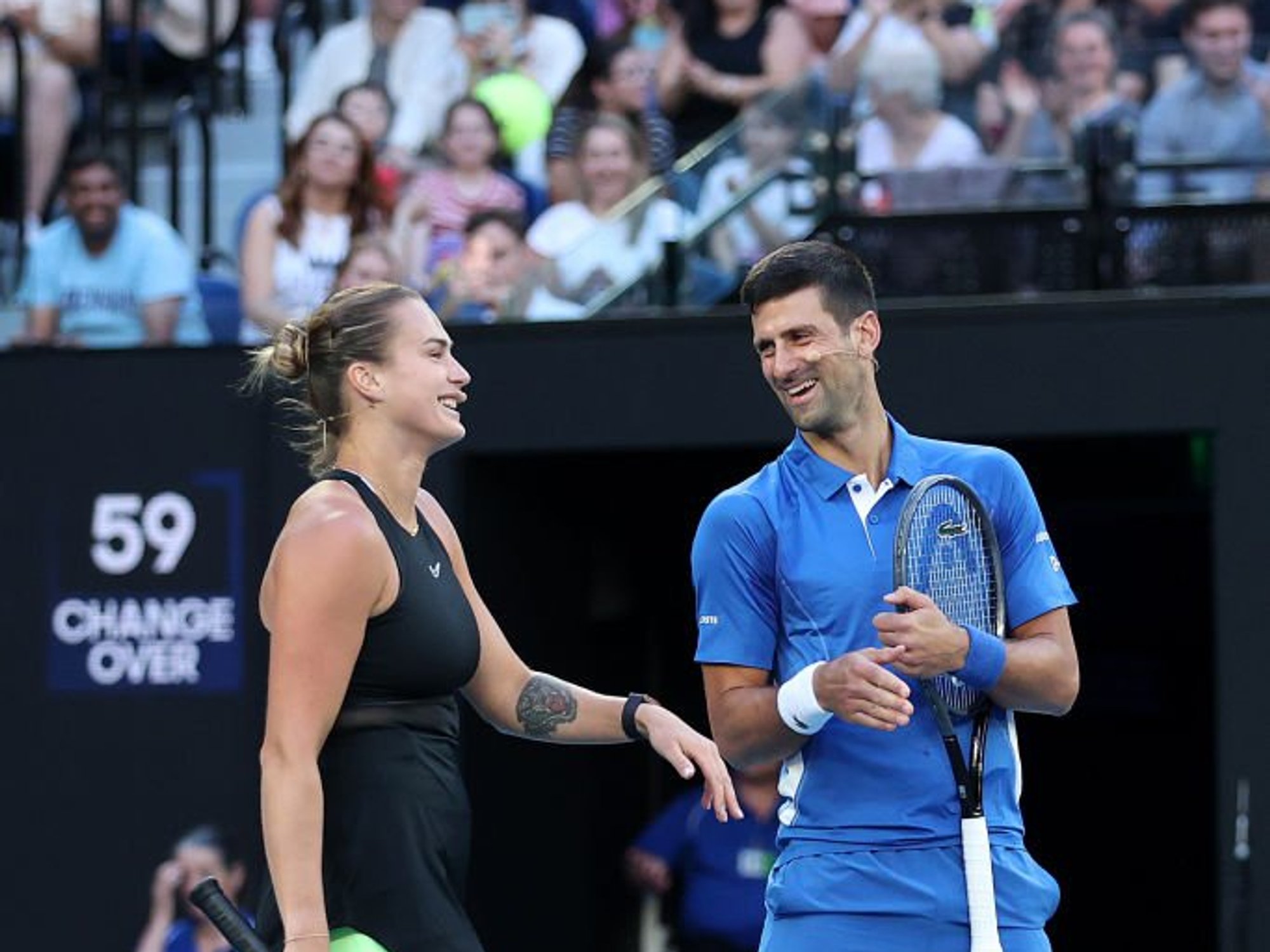 Novak Djokovic and Aryna Sabalenka will partner with each other at the US Open