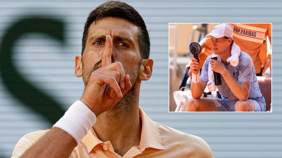 Novak Djokovic will never get a better shot at a record 25th Grand Slam title after Jannik Sinner's shock exit from the French Open