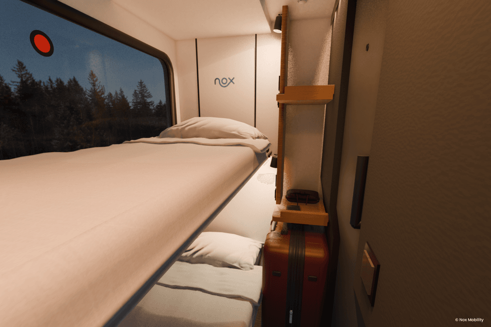 Nox train cabin bed