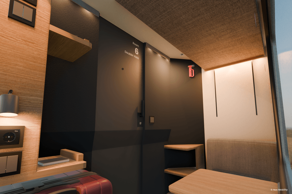Nox train cabin