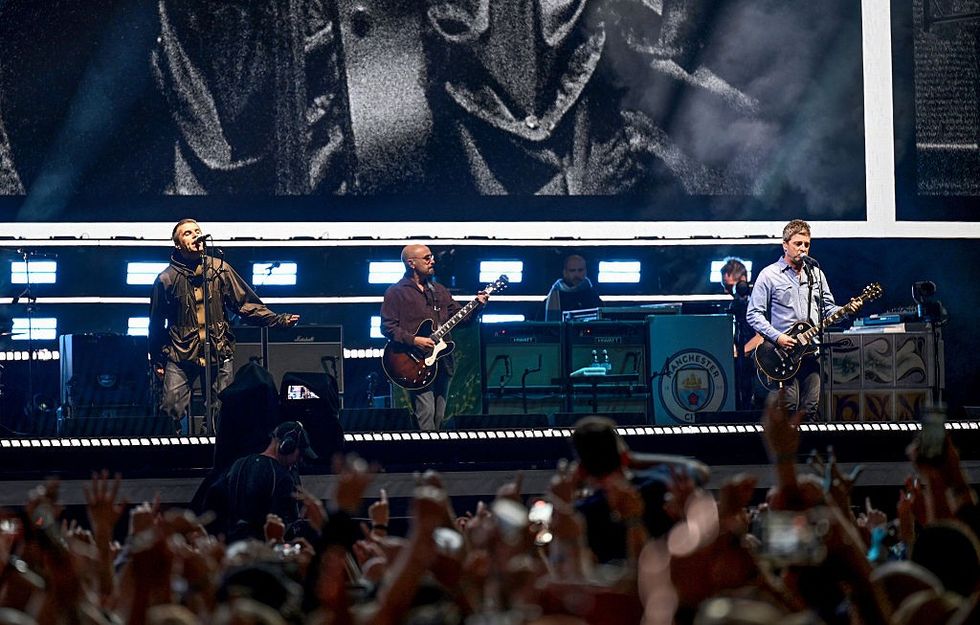 Oasis concert in Cardiff