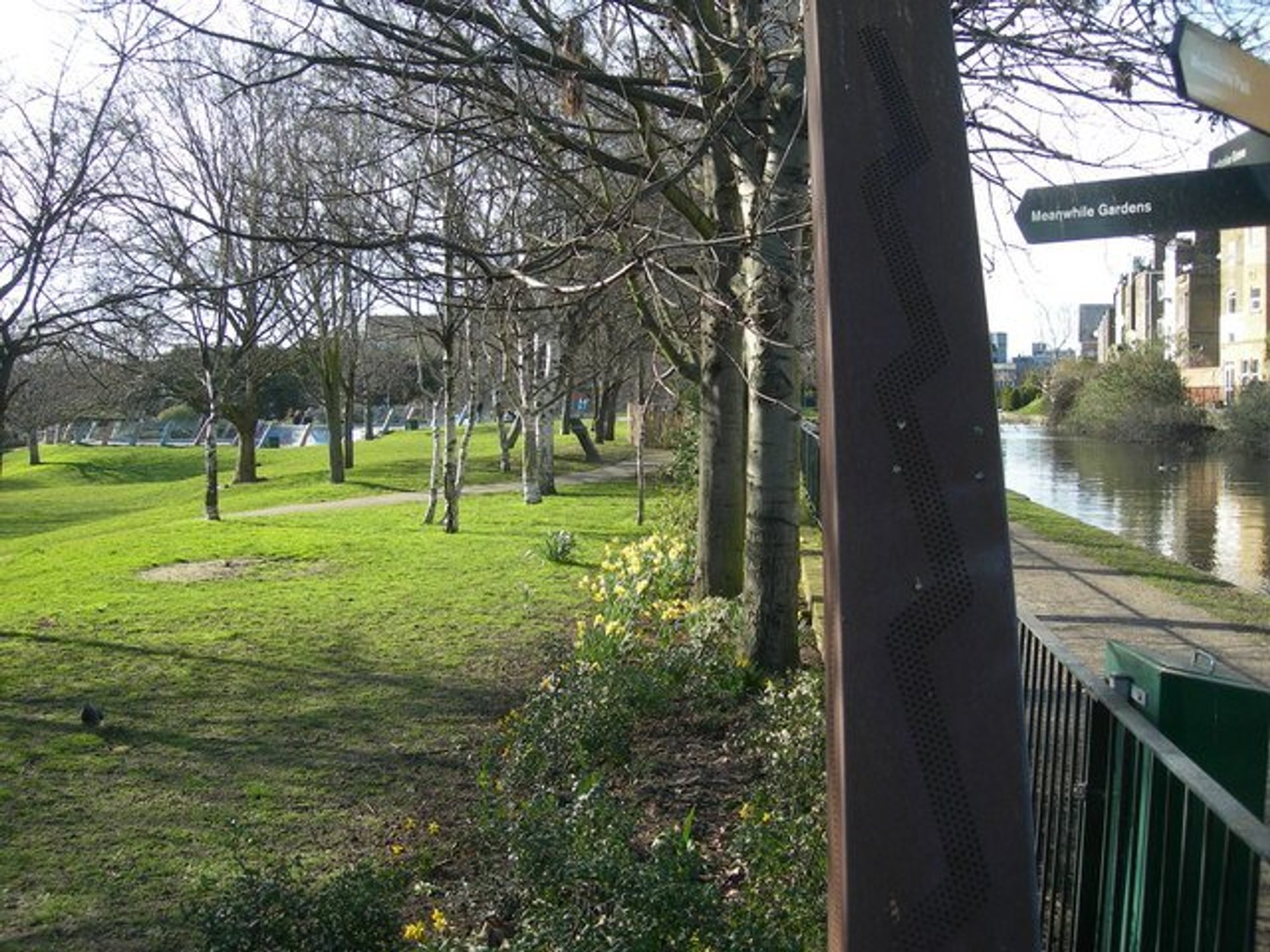 Officers were called to the Canal