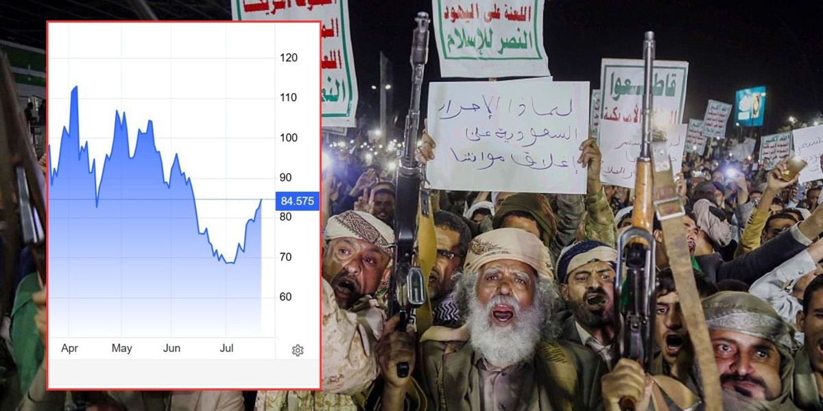 Oil prices rise AGAIN as Yemen's Houthis threaten shipping tankers using Saudi ports