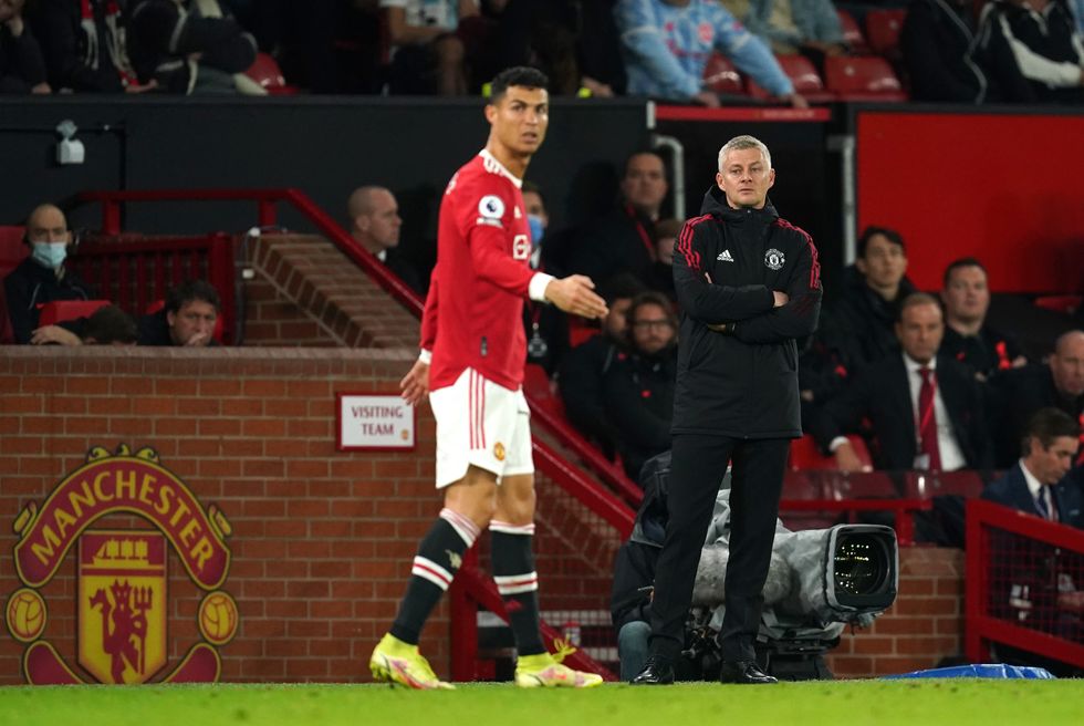 Ole Gunnar Solskjaer Cristiano Ronaldo Man Utd