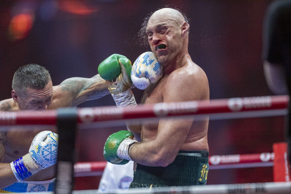 Oleksandr Usyk and Tyson Fury