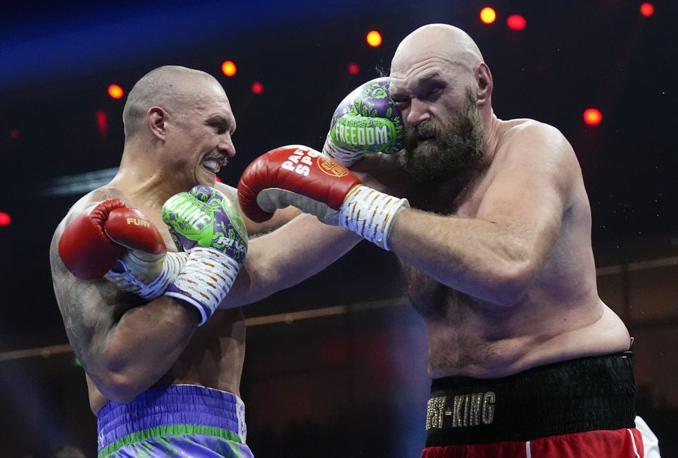 Oleksandr USYK and Tyson FURY