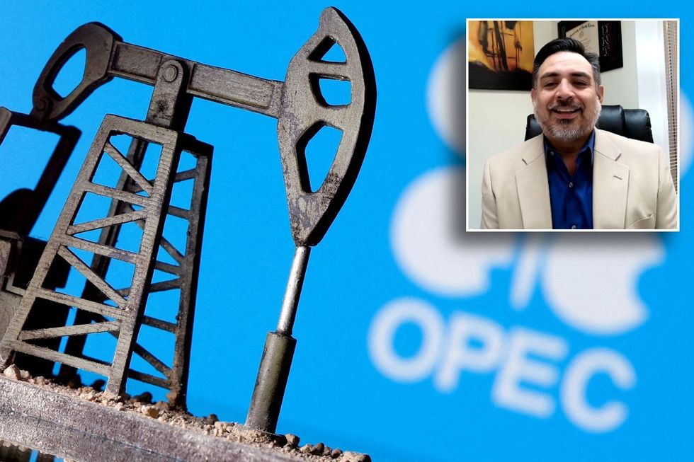 Opec, oil drilling model and Rey Trevino