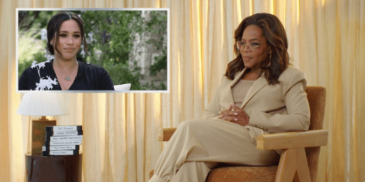 Five years ago, Harry and Meghan sat down with Oprah. Now, she's paying for it