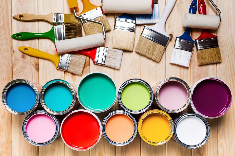 Paint pots