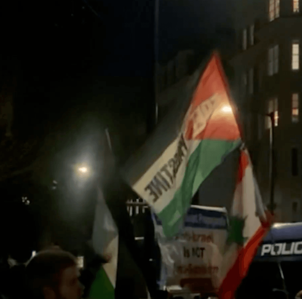 Palestine protest St John's Wood