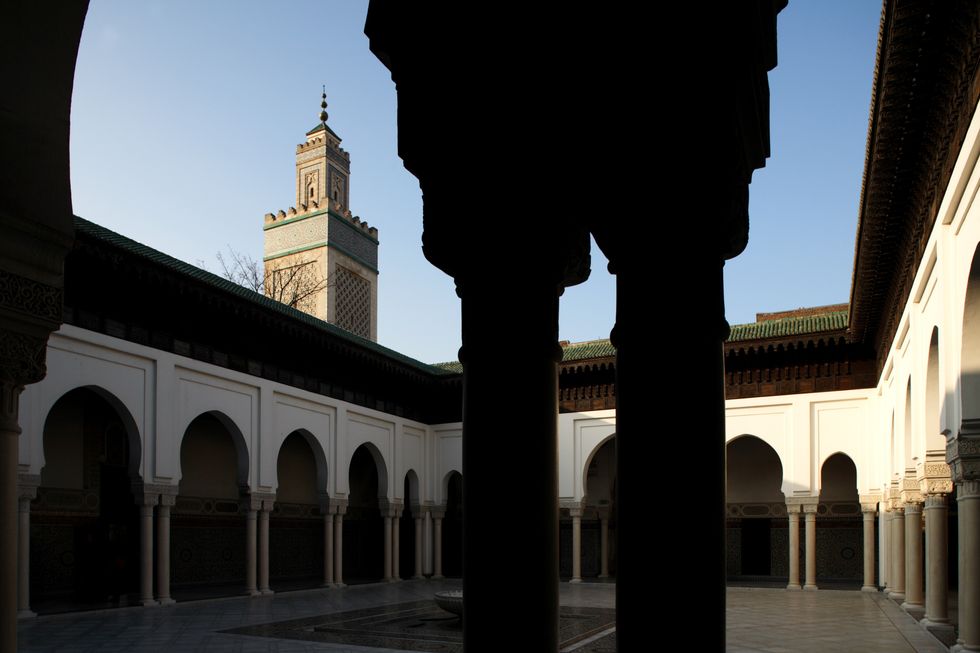 Parisian mosque
