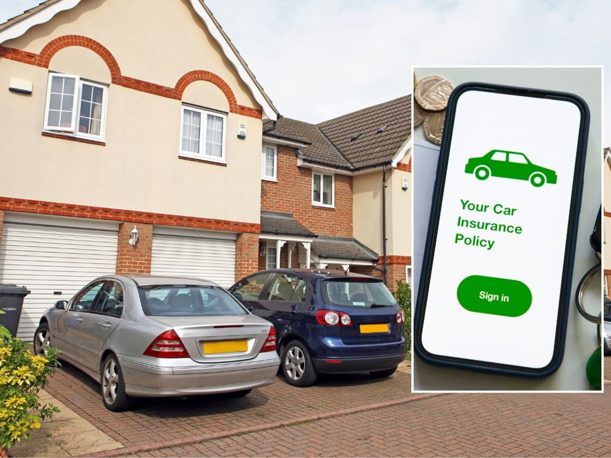 Parked cars and a car insurance policy