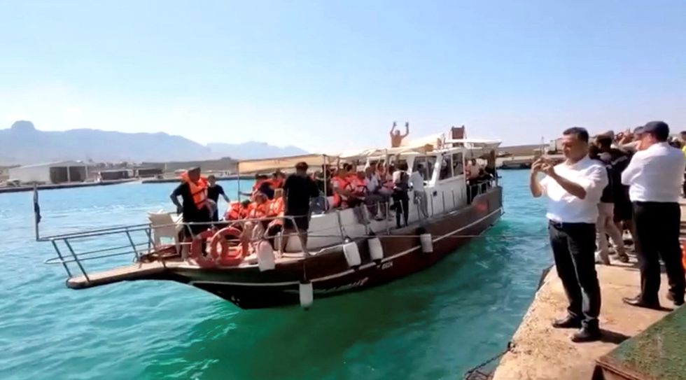 Passengers who were \u200bon board the vessel