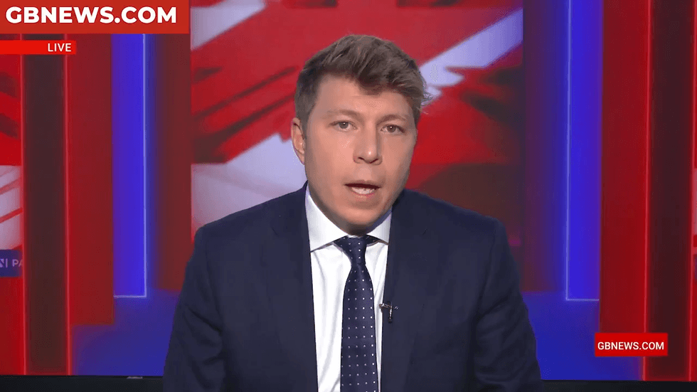 Patrick Christys speaks on GB News