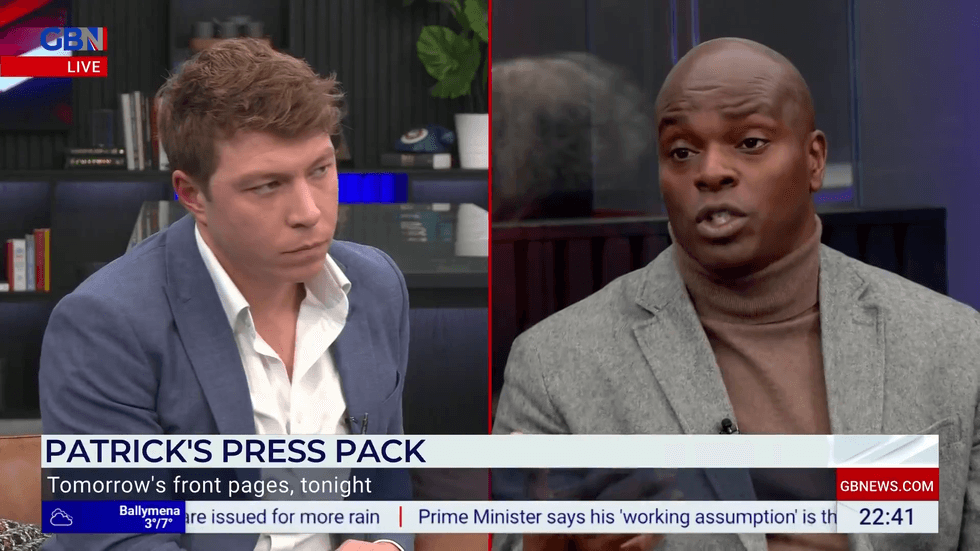 Patrick Christys speaks to Shaun Bailey