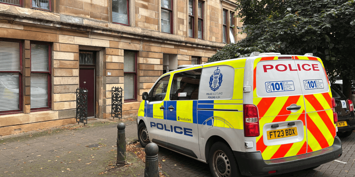 Police launch desperate manhunt after two men stabbed to death in Glasgow
