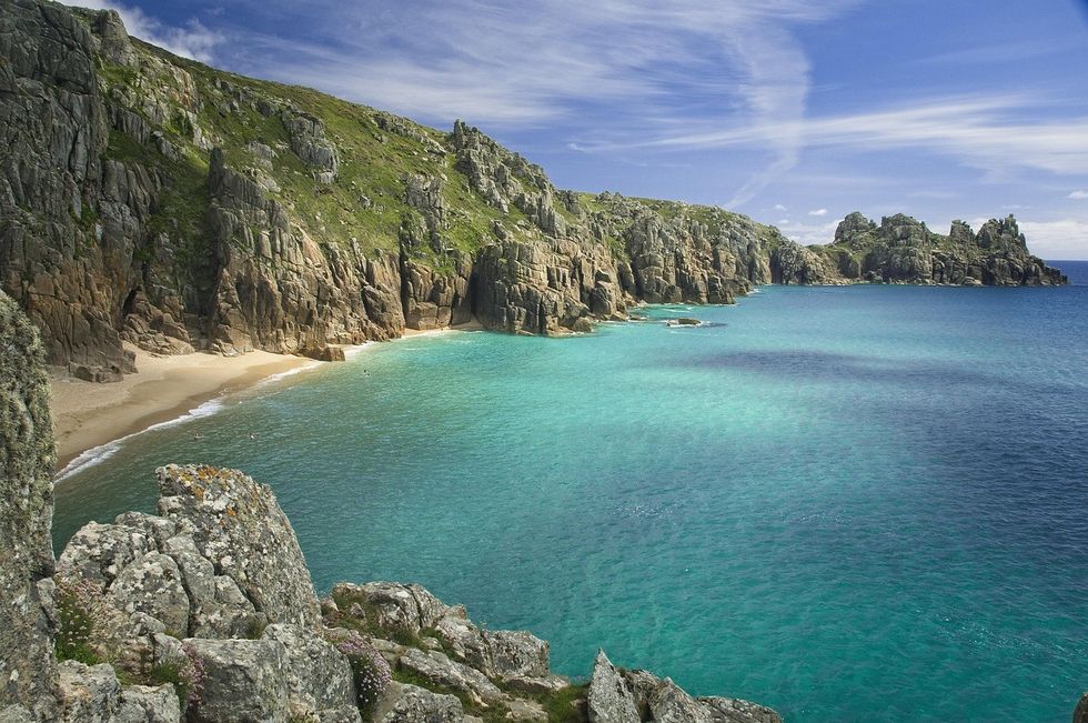 Pedn Vounder Beach, Cornwall