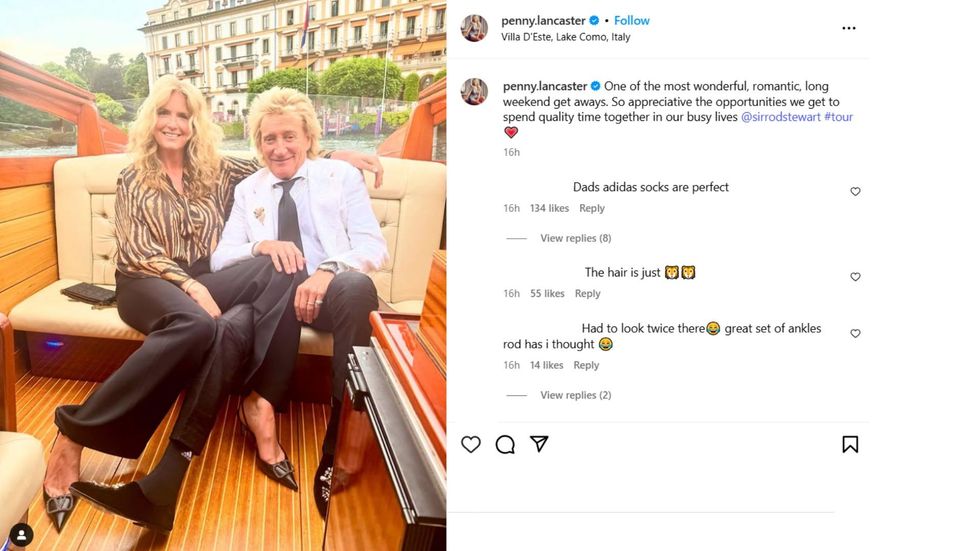 Penny Lancaster Instagram